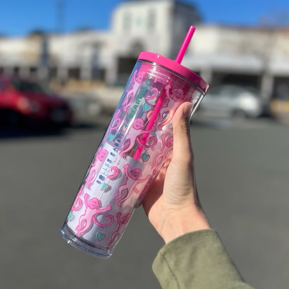 Lovely Monkey Plastic Cold Cup